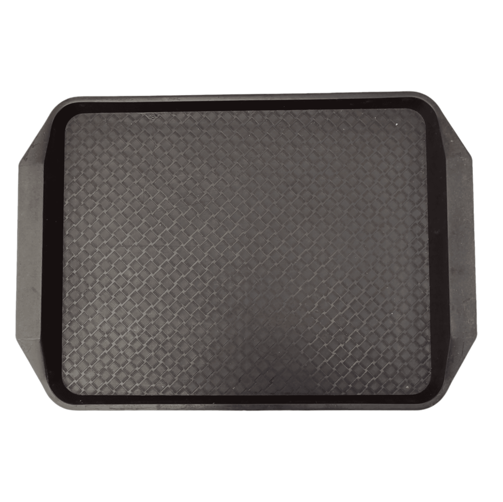 Поднос пластиковый коричневый