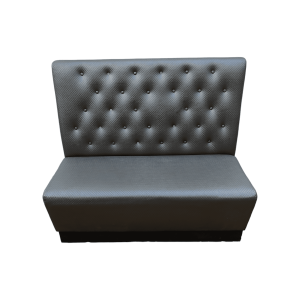 Диван Найс 121 серебристый кожзам