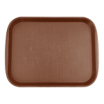 Поднос 46.5/35 пластиковый коричневый