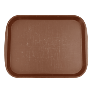Поднос 46.5/35 пластиковый коричневый