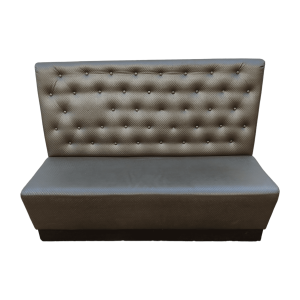 Диван Найс 149 серебристый кожзам