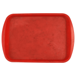 Поднос 36/26 пластиковый красный