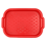 Поднос 48/33 пластиковый красный