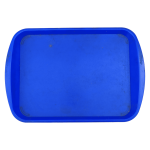 Поднос 43/30 пластиковый синий