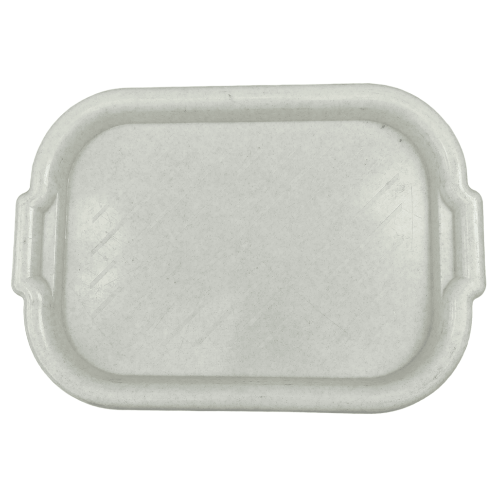 Поднос пластиковый белый