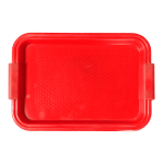 Поднос 45/30 пластиковый красный