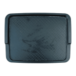 Поднос 43/32 пластиковый черный