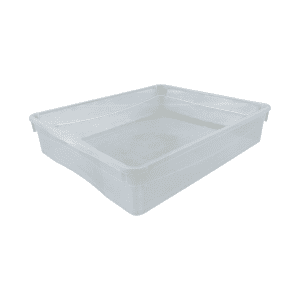 Контейнер пластиковый без крышки Econova прозрачный 38/33/8