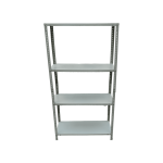 Стеллаж 75.5/29.5/145 разборный крашеная сталь 4 полки