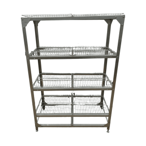 Стеллаж сушка для посуды 115/60/165 4п