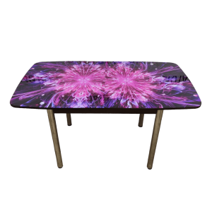 Стол Гранд 11К 140 лдсп хром фотопечать