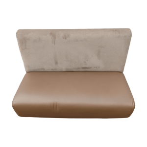 Диван Лоуренс 120 кожзам коричневый