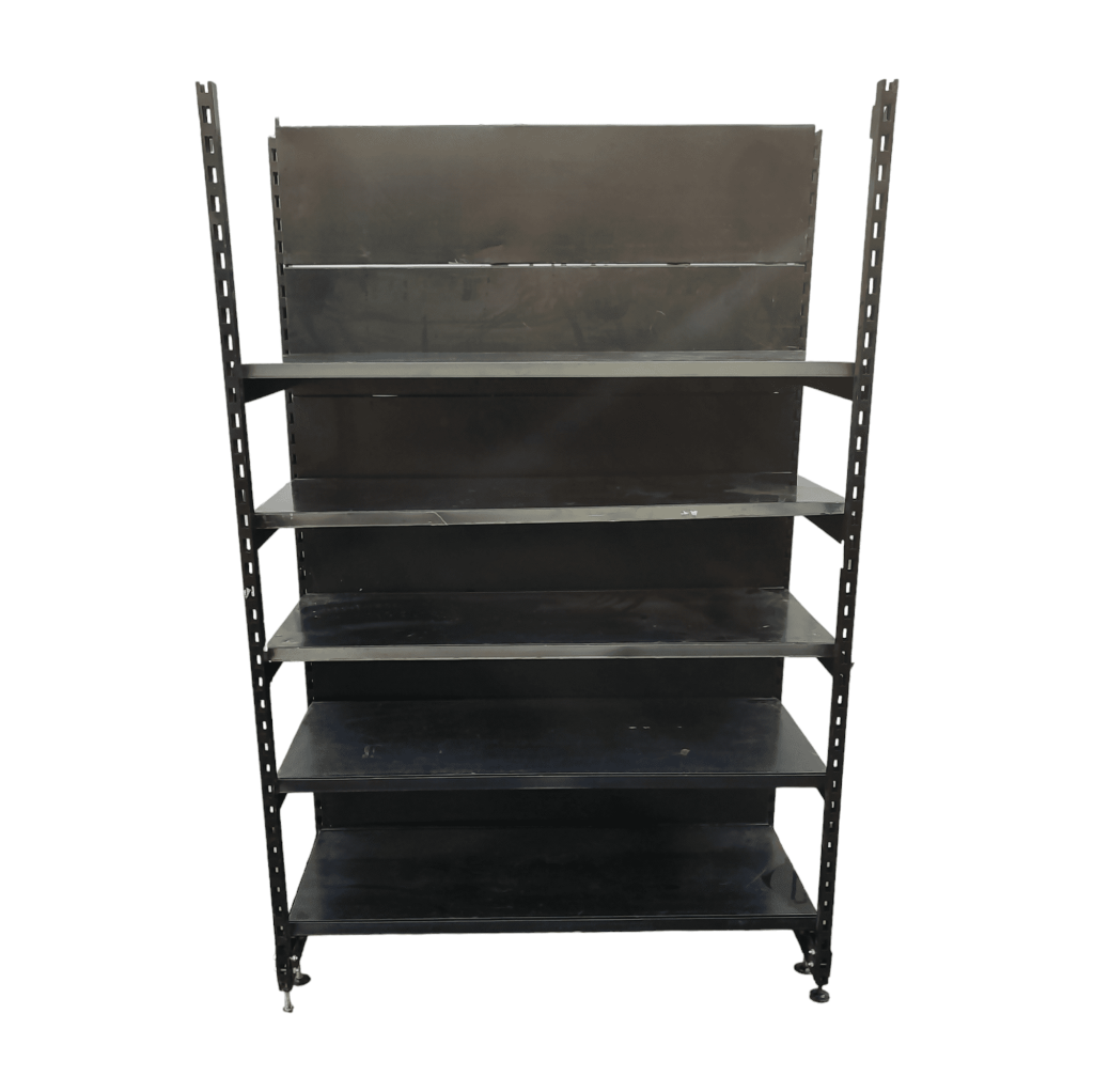 Стеллаж торговый пристенный