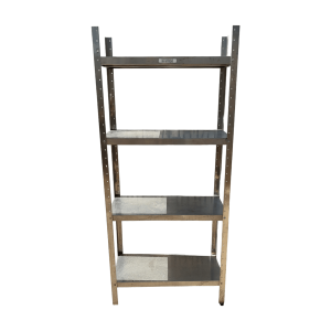 Стеллаж 80/40/181 разборный нержавейка 4 полки