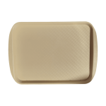 Поднос пластиковый бежевый