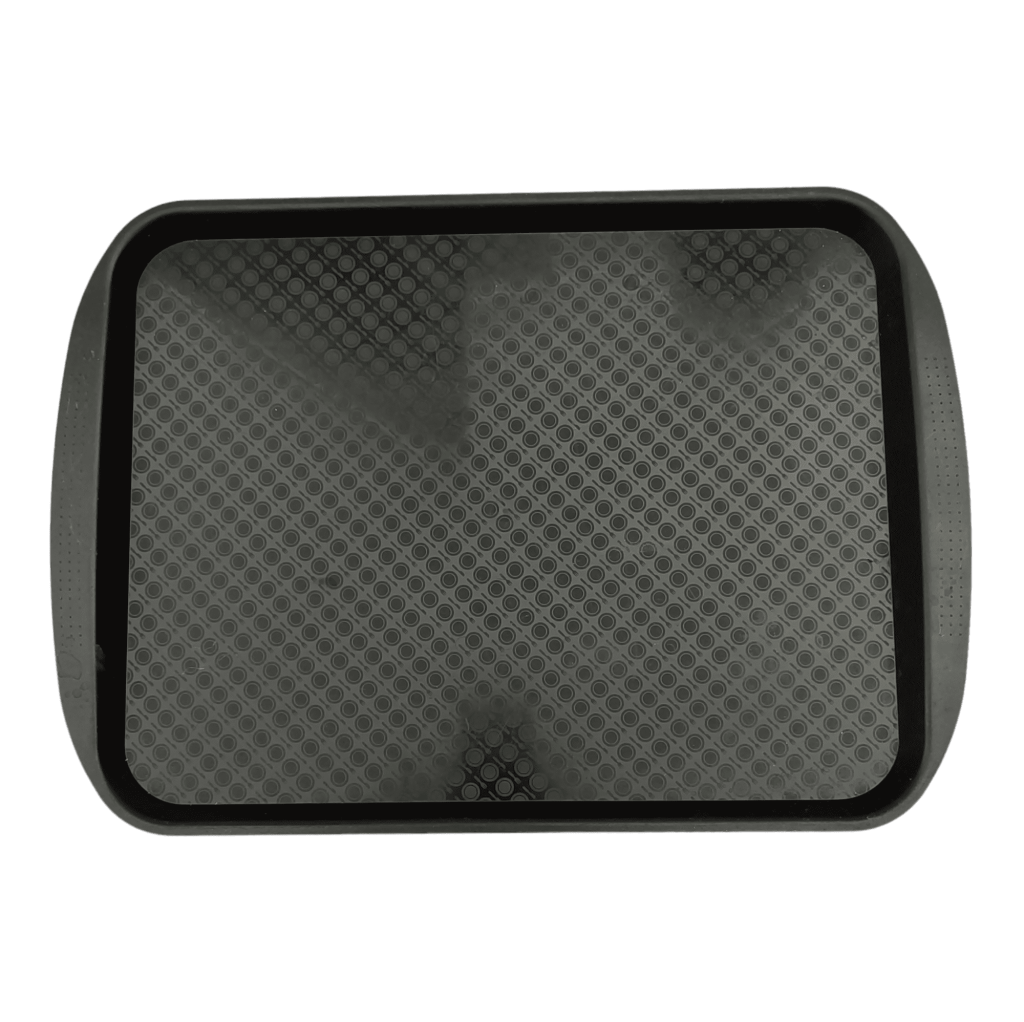 Поднос пластиковый черный