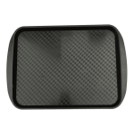 Поднос пластиковый черный