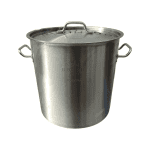 Кастрюля нержавеющая сталь с крышкой 37л д36 в37