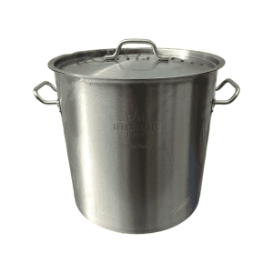 Кастрюля нержавеющая сталь с крышкой 37л д36 в37