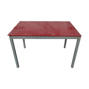 Стол Эмбаладо силас 120 стекло красное