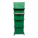 Стеллаж торговый зеленый 70/226 4п40 осн52