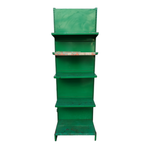 Стеллаж торговый зеленый 70/226 4п40 осн52