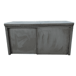 Полка пристенная закрытая купе 2 уровня 120/42/62