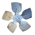 Осевая крыльчатка алюминий