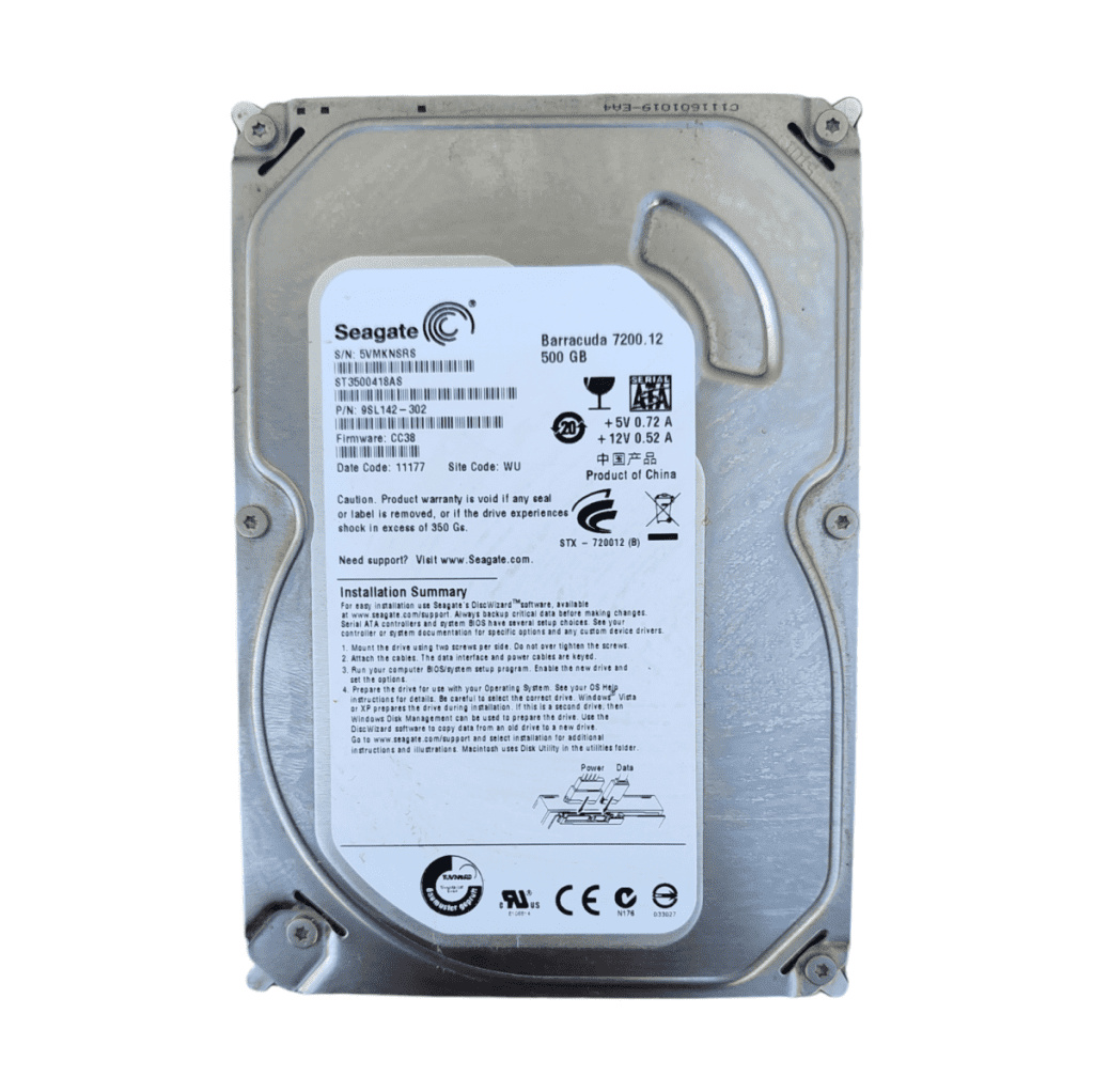 Seagate Barracuda 7200 12 500GB