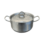 Кастрюля нержавеющая сталь с крышкой 3л д20 в10