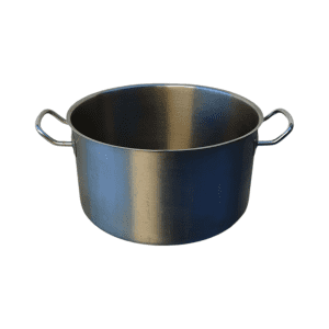 Кастрюля нержавеющая сталь без крышки 7л д26 в15