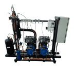 ЦХМ на базе 2-ух компрессоров GEA Bock HGX22e/190-4