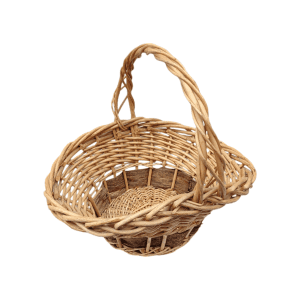 Корзина плетеная 47/37/20 с ручкой овал