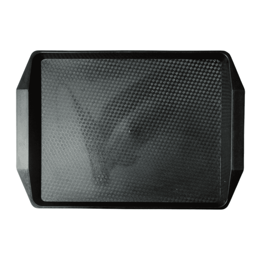 Поднос пластиковый черный