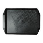 Поднос пластиковый черный