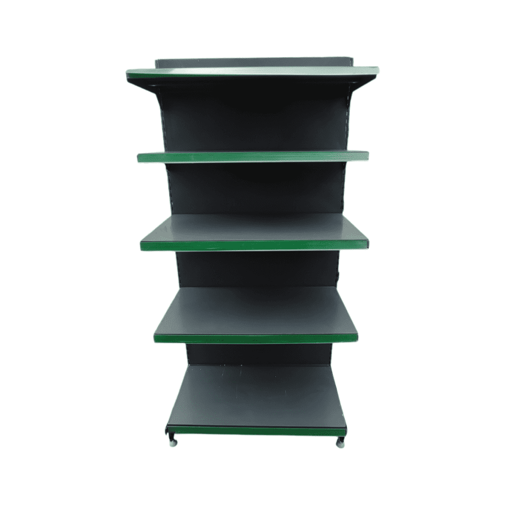 Стеллаж торговый пристенный