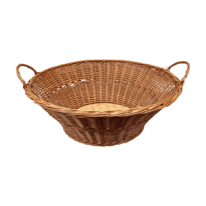 Корзина плетеная д73/в26 с ручками