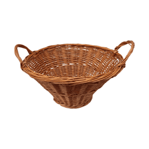 Корзина плетеная д48/в25 с ручками