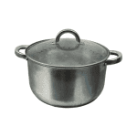 Кастрюля нержавеющая сталь с крышкой 6л д24 в14