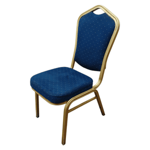 Стул Квин ткань синий