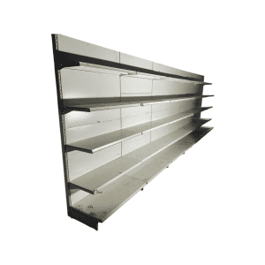 Стеллаж торговый пристенный 620 см (тип 29)