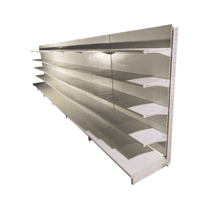 Стеллаж торговый пристенный 800 см (тип 59)