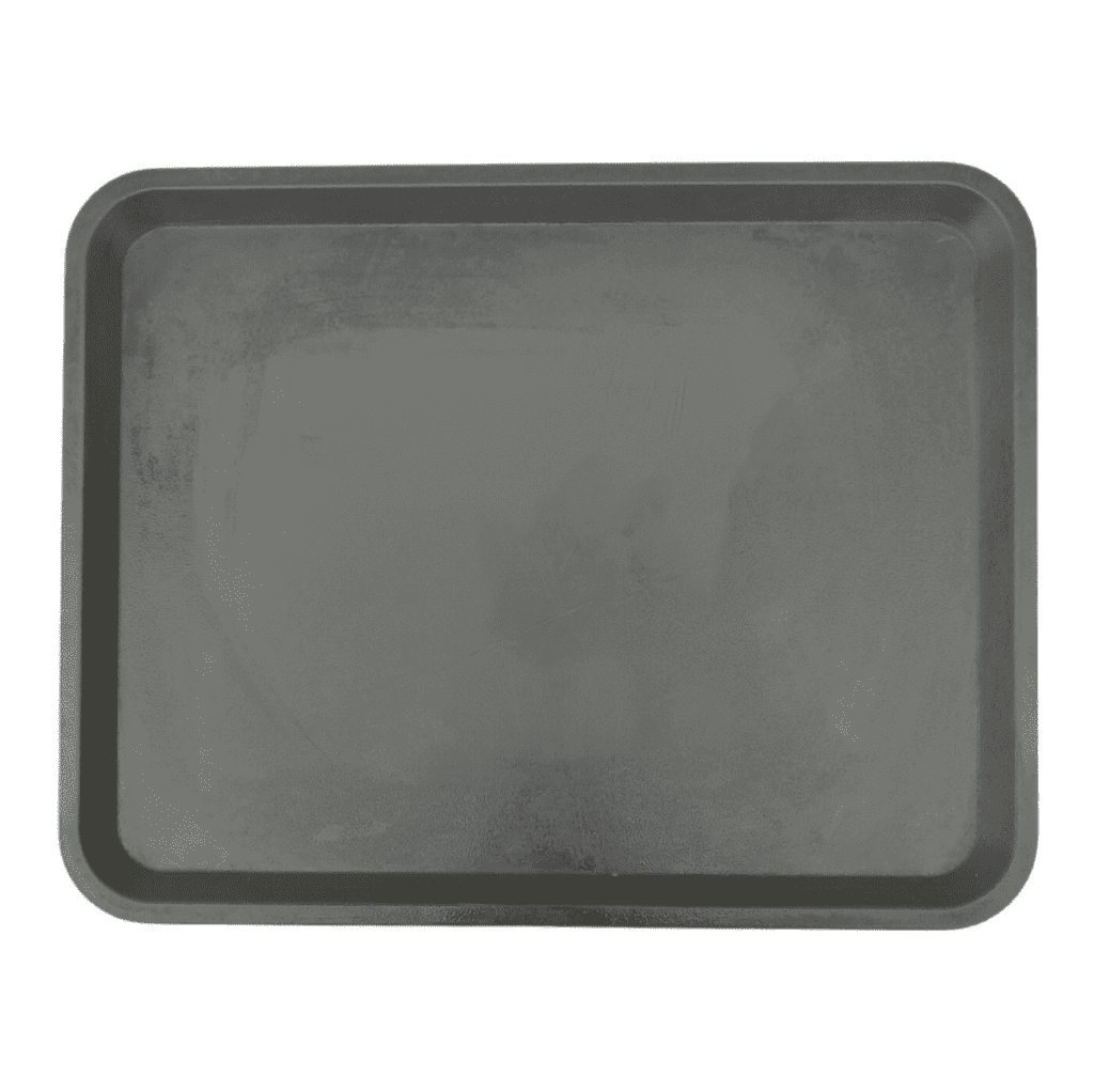 Поднос пластиковый серый