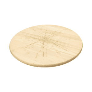 Тарелка деревянная вращающийся поднос для пиццы д39