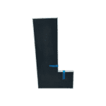 Боковина правая для витрины холодильной Cryspi gamma-2 Quadro LX