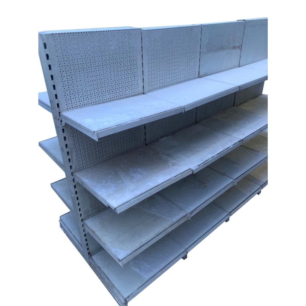 Стеллаж торговый островной