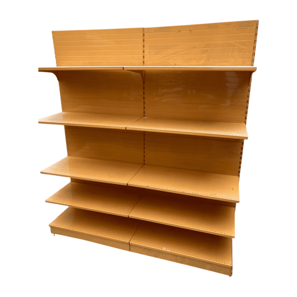 Стеллаж торговый пристенный