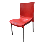 Стул Гениус пластик красный