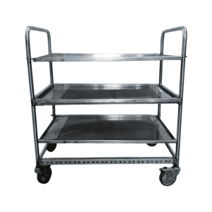 Тележка сервировочная 80/49/87 разборная 3 уровня