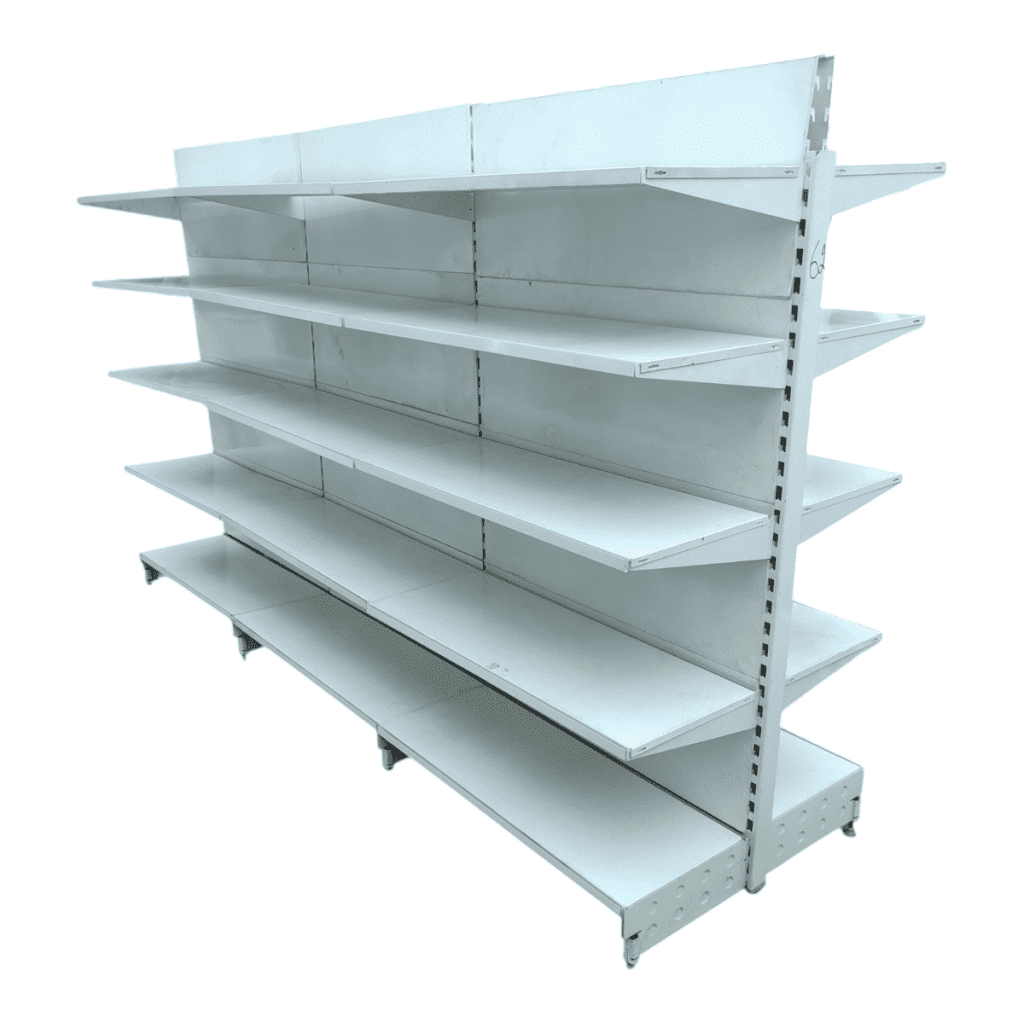 Стеллаж торговый островной